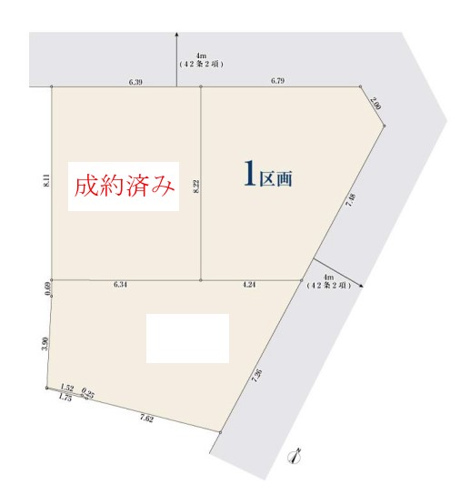 千駄木5丁目土地 1区画（52.00）