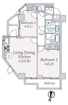 セザール小石川 4階