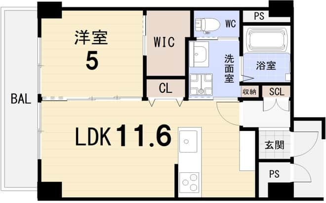 シャンボール小石川 3階