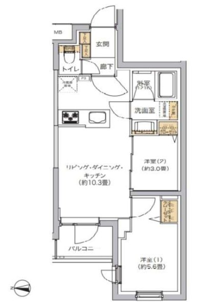 リビオメゾン湯島 501