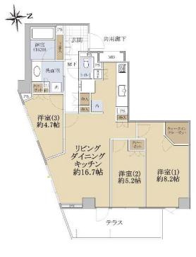 ブランズ本郷真砂 1階