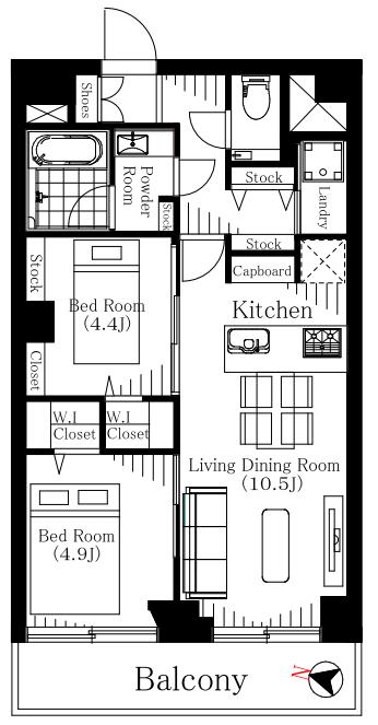 パラシオン本郷 2階