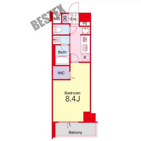 Bonheur Hakusan（ボナール白山） 202