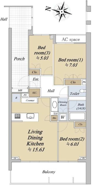 本郷パークハウス ザ・プレミアフォート 4階
