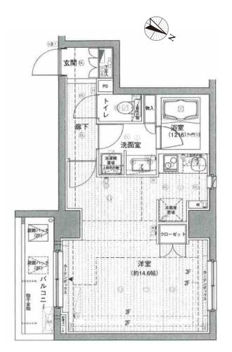 ティエドゥール茗荷谷 2階