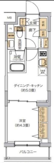 リビオメゾン湯島 202