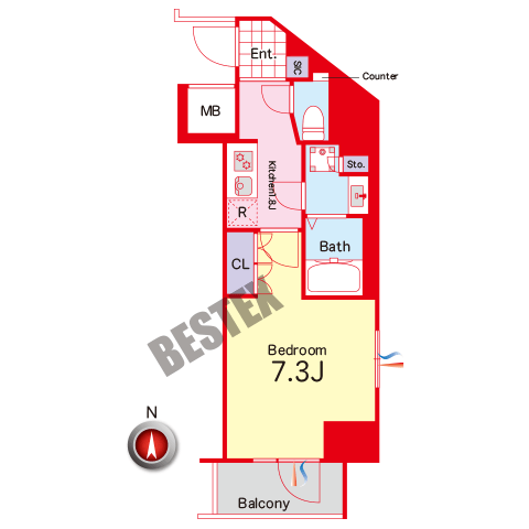 Brisa本郷真砂 203