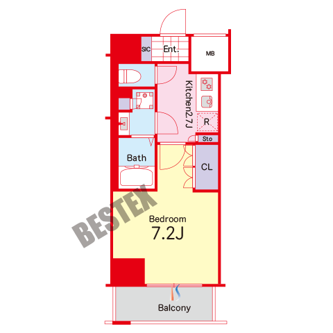 Brisa本郷真砂 202