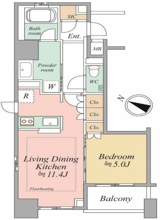 アトラス白山 10階