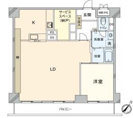 イトーピア六義園マンション 6階