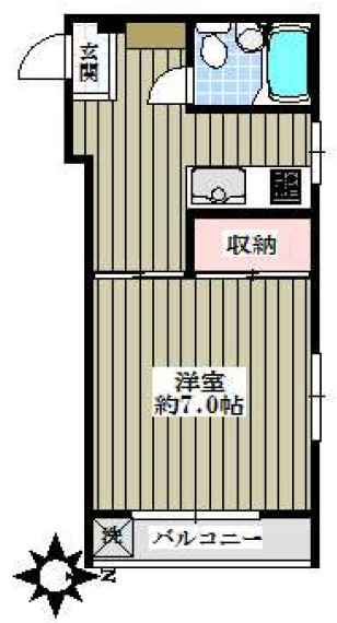 エースハイツ綾部 206