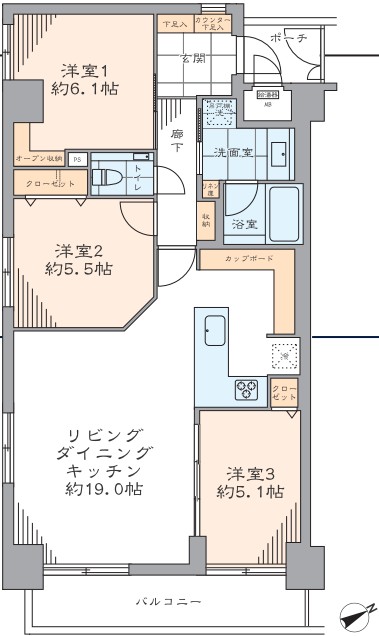 藤和シティホームズ本郷 8階