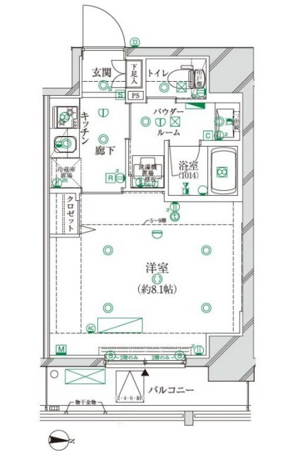 クレイシア江戸川橋レーヴ　202