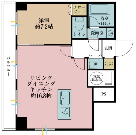 プレジデントハイツ根津 5階
