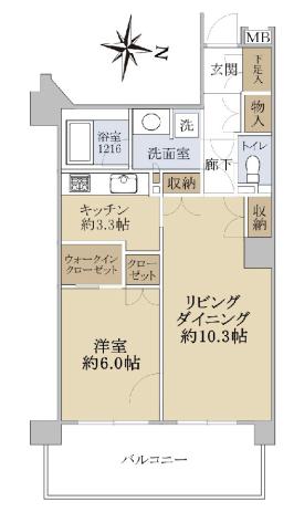 ジェイパーク文京西片 4階