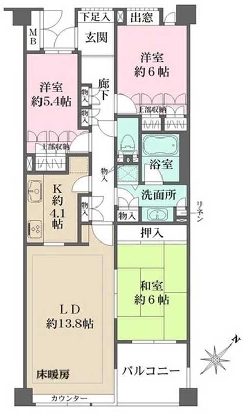 パークハウス白山御殿町 210