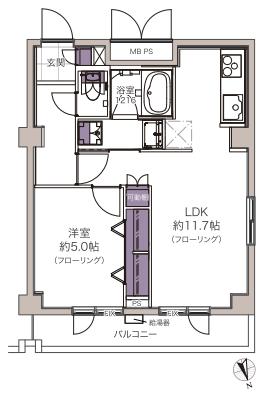カルム本郷 8階