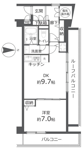 クレール駒込 6階