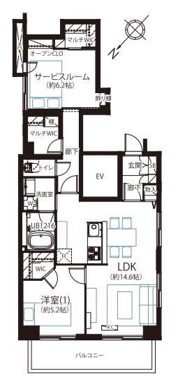 巣鴨第2ＳＹマンション 6階