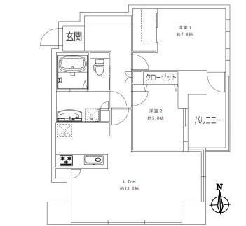 コートレジデントタワー 12階
