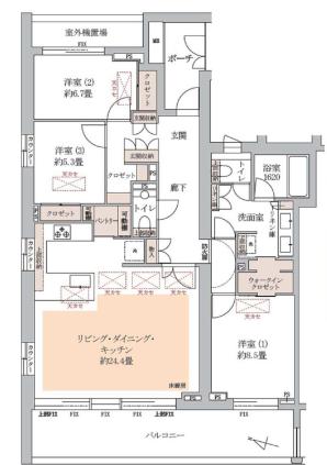 本郷パークハウス ザ・プレミアフォート 15階