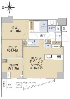 オープンレジデンシア本郷後楽園 3階