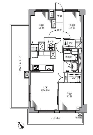 白山グリーンハイツ 9階