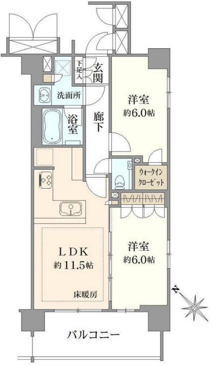 ベレッサ文京千石 4階